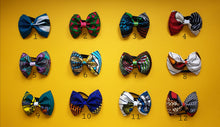 Load image into Gallery viewer, African Print Hair Bow, 12 print patterns available