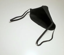 Load image into Gallery viewer, African print face mask, 3d mask in Black