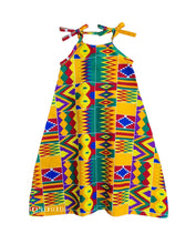 Load image into Gallery viewer, Kente Style Midi Dress
